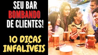 10 ideias para ATRAIR CLIENTES para bar