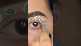 Bubble eyemakeup✨... #eyemakeup #youtubeshorts #makeup #ytshorts #viral #shorts #short