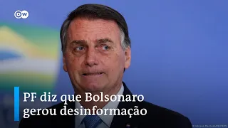 [Notícias em áudio] PF diz que Bolsonaro promoveu desinformação sobre urnas eletrônicas