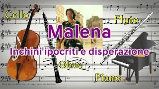 Malena Inchini ipocriti e disperazione Ennio Morricone Quartet arrangement Luciano Lombardi