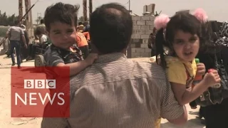 Islamic State: The exodus of Ramadi - BBC News