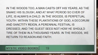 Nature By Ralph Waldo Emerson | Commodity, Beauty, Language and Discipline.