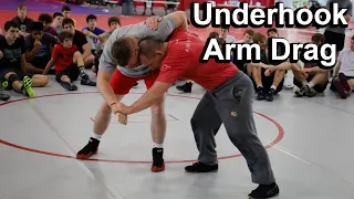 Underhook to Arm Drag - Cary Kolat Wrestling Moves