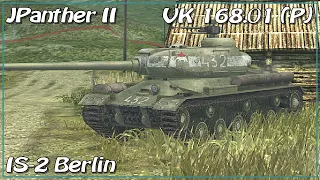 JPanther II • IS-2 Berlin • VK 168.01 (P) • WoT Blitz *SR