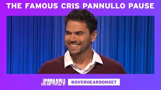 Cris Secures a ToC Spot | Overheard on Set | JEOPARDY!