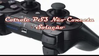 Controles do PS3 não conecta? [Solução]