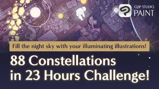 88 Constellations in 23 Hours Challenge! Progress Check Stream ①