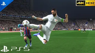 El Clasico FIFA 23 Champions League Final [4K HDR] PS5 - Real Madrid vs Barcelona MAX Graphics