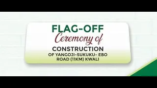 [LIVE] ABUJA: Nyesom Wike FLAGS-OFF CEREMONY OF CONSTRUCTION OF YANGOJI-SUKUKU-EBO ROAD (11KM) KWALI