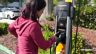 How to use ChargePoint's Tap to Charge on a Tesla Model 3