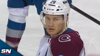 Avalanche's Nathan MacKinnon Stays Hot, Blasts Home One-Timer From Sharp Angle