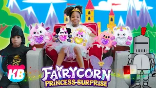 Sir Kamdenboy Entertains Princess Kyraboo with a Magical Fairycorn