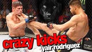 Yair Rodriguez All Crazy Kicks in MMA