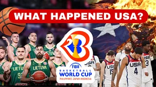 Unexpected Upset:Team USA Lost to Lithuania, Adding Complexity to Their FIBA World Cup Title Journey