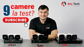 Am testat 9 camere de supraveghere pe DVR-uri 4K. Merita sa vezi acest video!!!