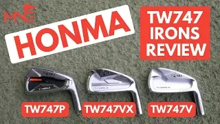 Honma TW747 Irons Review - All 3 Models!!
