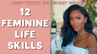 12 Life Skills For Feminine Women | Master These Skills 💗