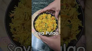 Veg Soya Pulao Ready in 30 Min Only #Pulav #YouTubeShorts #Shorts #Viral #VegPulao