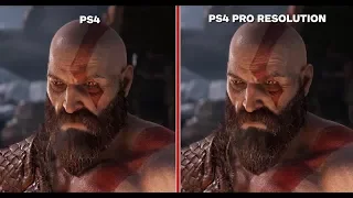 God Of War PS4 PRO vs PS4 Graphics Comparison - God Of War On PS4 Looks Great