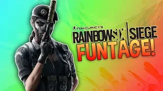 Rainbow Six Siege Funtage! - Caveira Main, Amazing Plays, Fails And More (Funny Moments)