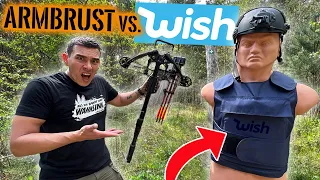 MEGA ARMBRUST vs. BILLIG WISH-SCHUTZWESTE - Was passiert? | Survival Mattin