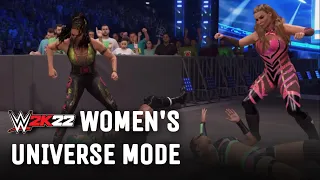 WWE 2K22 SMACKDOWN SHOTZI & TEGAN NOX VS TAMINA & NATALYA