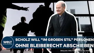 MIGRATIONS-KRISE: "Abschiebungen im großen Stil" – Kanzler Olaf Scholz will nun hart durchgreifen