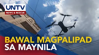 No fly zone, no sail zone sa Maynila, ipatutupad simula Jan. 7 - PNP