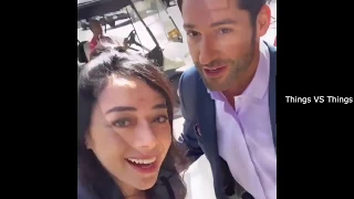 Lucifer Cast Filming Season & Having Fun For 6 Minutes and 43 seconds