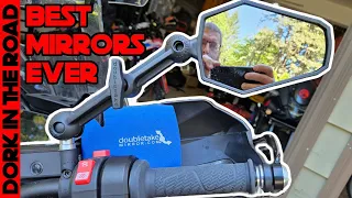 The Best Motorcycle Mirrors Just Got BETTER: New Doubletake Mirrors Install