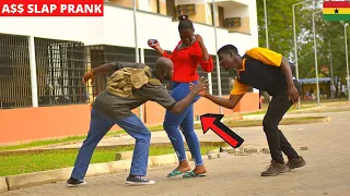 😂😂😂FAKE A$$ SLAP PRANK. Best Of The Best Reactions.