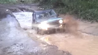 Suzuki Samurai vs Lada Niva vs UAZ vs BMW X3 Off road Extreme Test