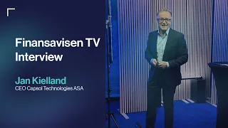 CEO Jan Kielland interviewed by Finansavisen TV