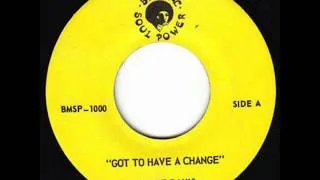 Ronnie Davis - Got to have a change