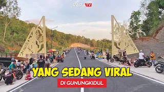 GUNUNGKIDUL Sedang VIRAL Gara-Gara Jembatan Dengan Desain Arsitektur Tradisional Yang Sangat Cantik