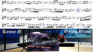 Going Home - Kenny G (Transcription)