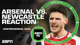 FULL REACTION to Newcastle vs. Arsenal 🚨 'NO EXCUSE! ABSOLUTELY A FOUL!' - Craig Burley | ESPN FC