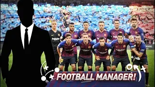 BARCELONA MANAGER MODE - FOOTBALL MANAGER 2019 (Episode 1)