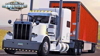 American Truck Simulator Live! - Pete 389 Custom to Orlando