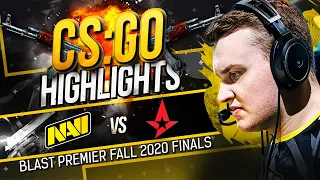 CSGO Highlights: NAVI vs Astralis @BLASTPremier Fall Series 2020