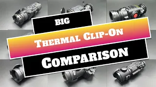 Quick comparison of thermal clip-ons for your daylight scope