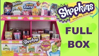 Shopkins Collectors Edition Mini Packs Season 10 Full Box Opening