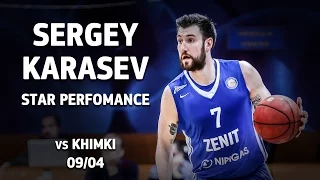 Star Perfomance. Sergey Karasev vs. Khimki - 23 pts, 5 reb!