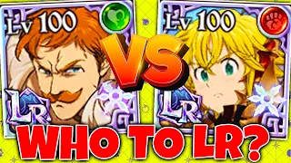 WHO TO LR?! LOSTVAYNE OR GREEN ESCANOR?! | Seven Deadly Sins: Grand Cross