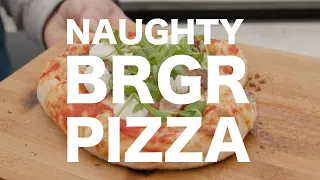 Naughty BRGR pizza -resepti | IHAN HERLEVIN HYVÄÄ