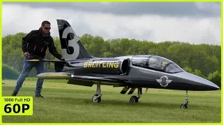 2X XXXL GIGANTIC RC TURBINE JET L-39 ALBATROS FORMATION FLIGHT DEMO - PROWING 2019