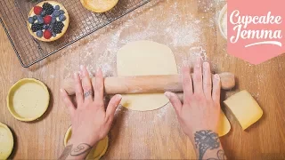 How to make The Best Shortcrust Pastry AND Blind Bake a Pie/Tart Shell | Cupcake Jemma