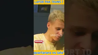 Quartararo vs Lato² | Lapor Pak Trans 7 #shorts #laporpak #fyp