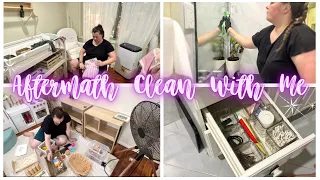 Aftermath Clean With Me!! Whole House Clean With Me