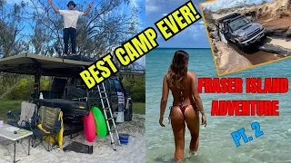 BEST CAMP On FRASER ISLAND! West Coast, Ngkala Rocks + MORE